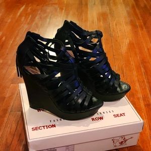 True Religion Platform Sandals